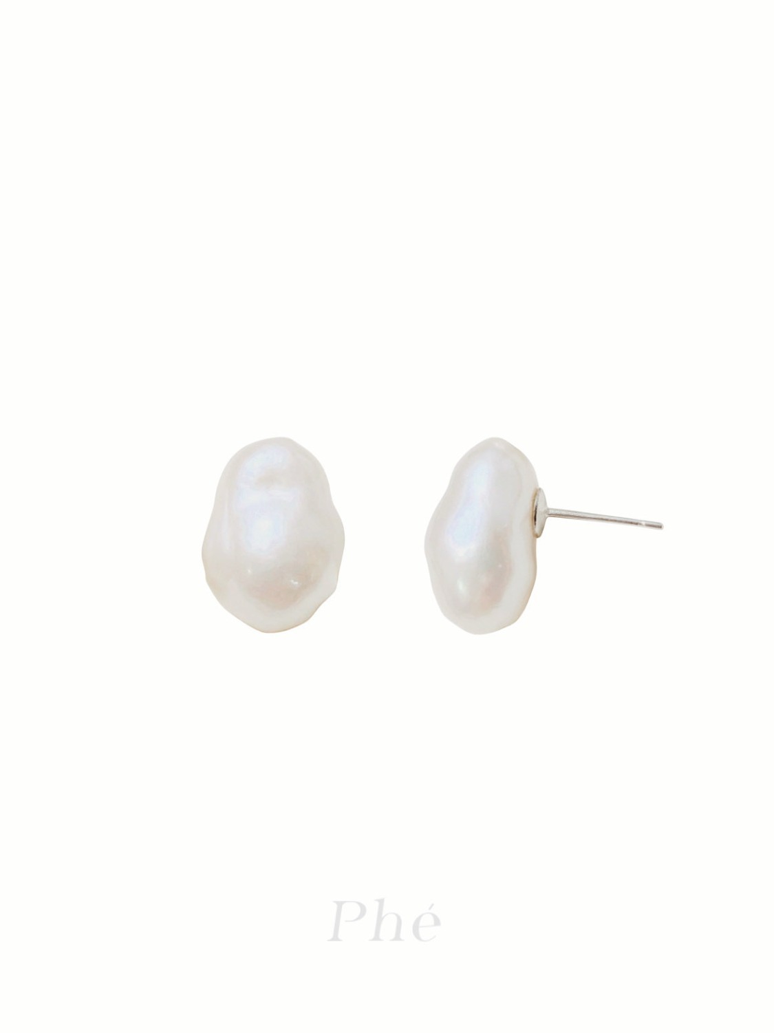 Pebble Baroque Earring