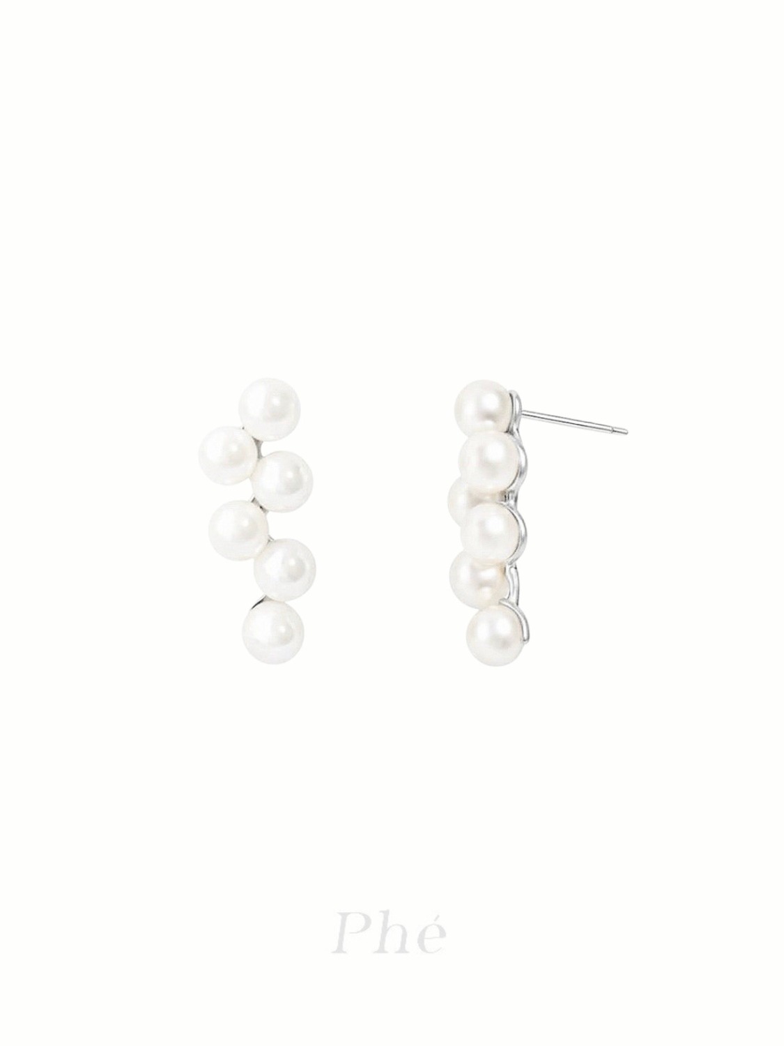 Grape Pearl Earring
